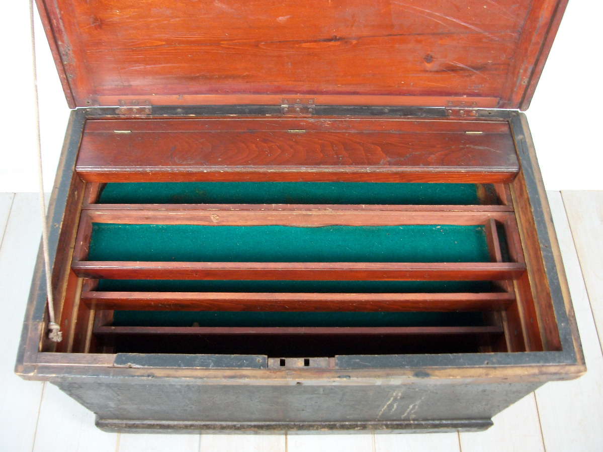 Steamer Trunk with fitted interior